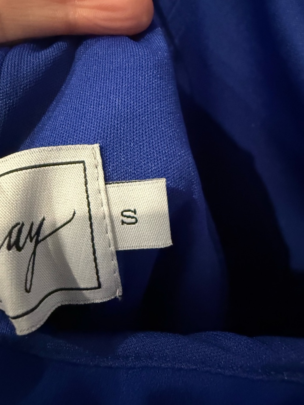 NWOT Katie May LA Cobalt Blue pretty bird Slip Dress - Spaghetti straps, small. - Picture 5 of 5